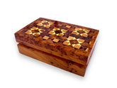 Handmade Thuya Jewelry Box 8x5in